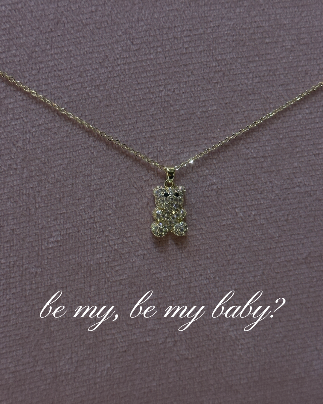 Be my, be my baby? necklace