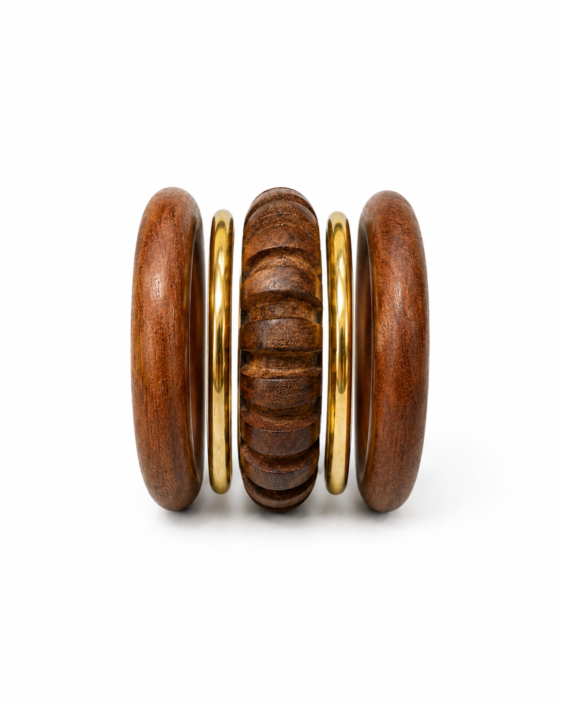 Eli Wooden Bangle (Set of 5)