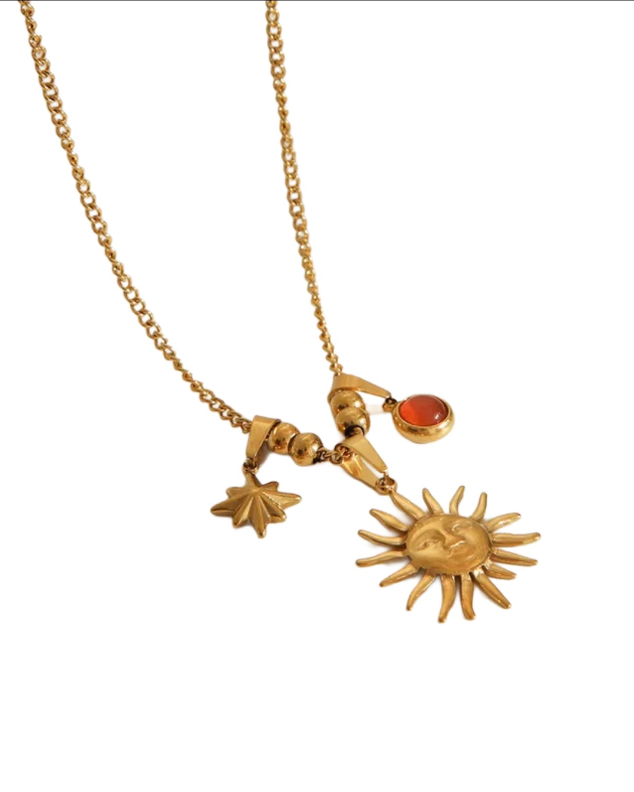 Sunny side up necklace