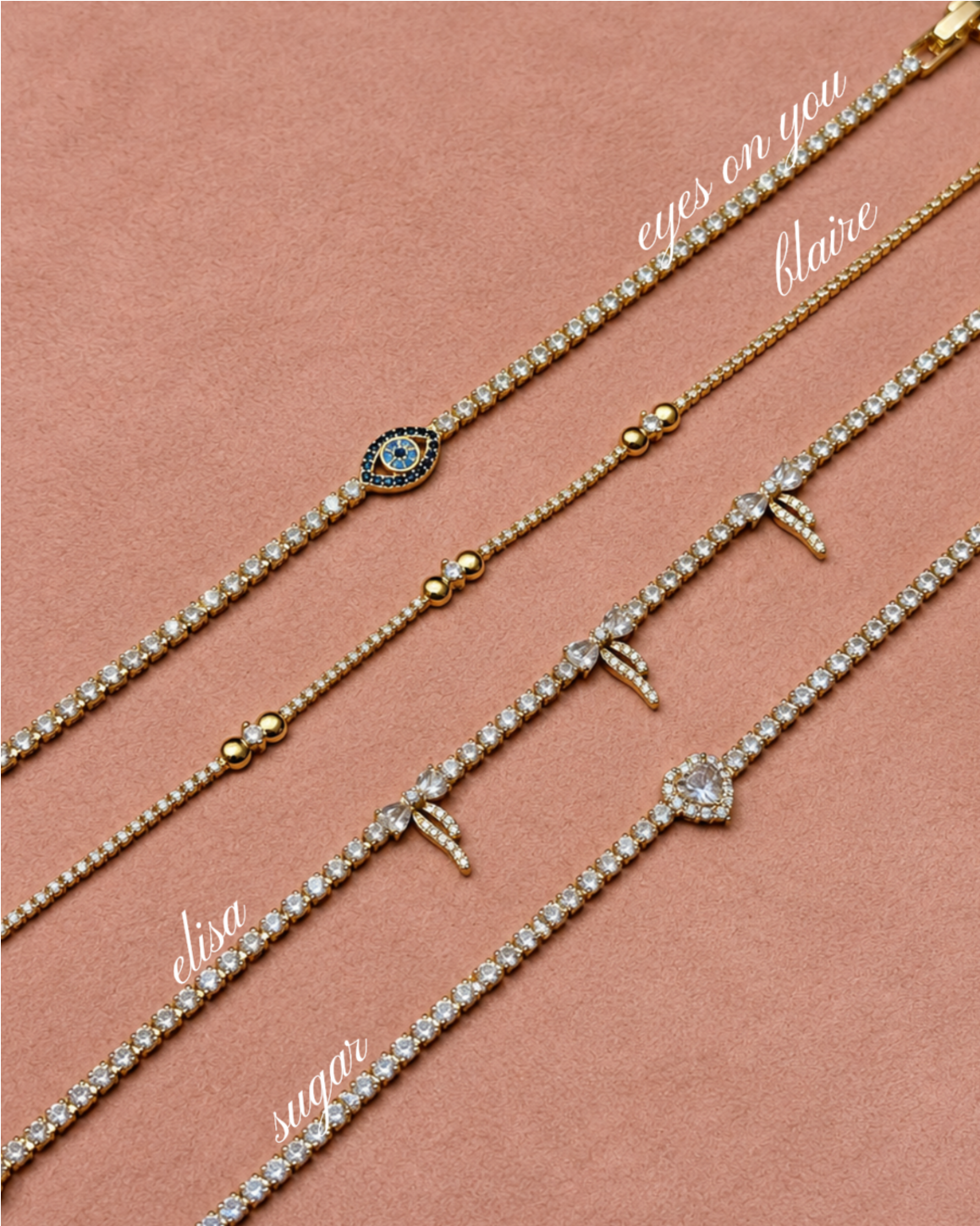 Chic Tennis Bracelets