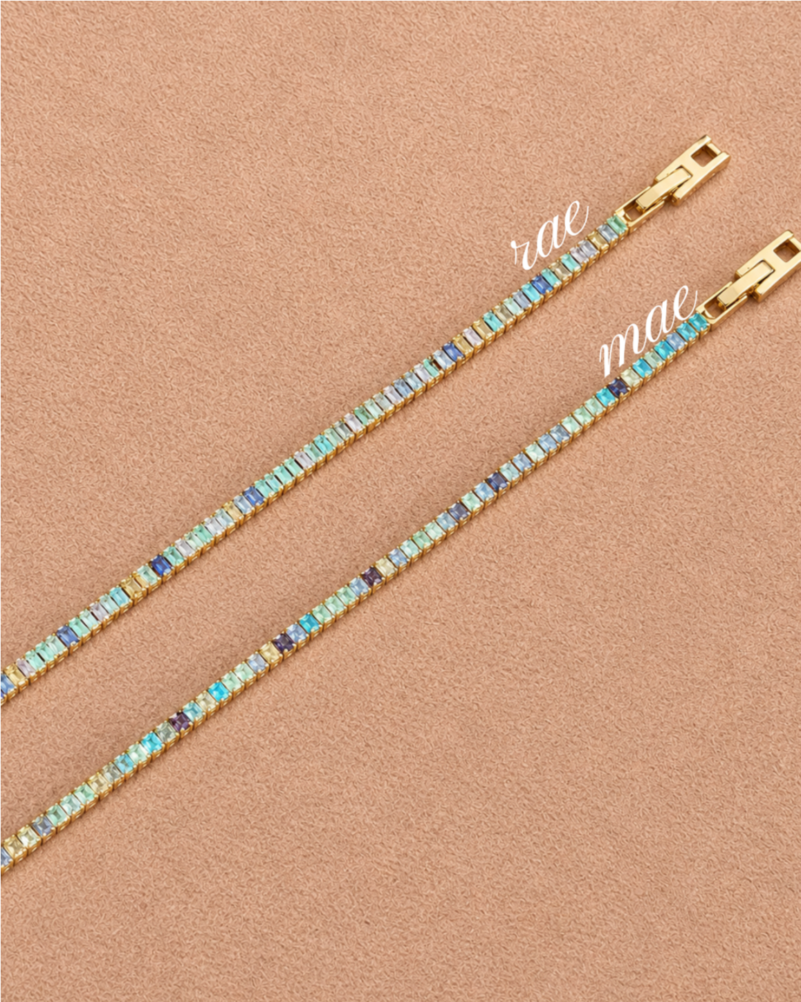 Pastel Tennis Bracelets