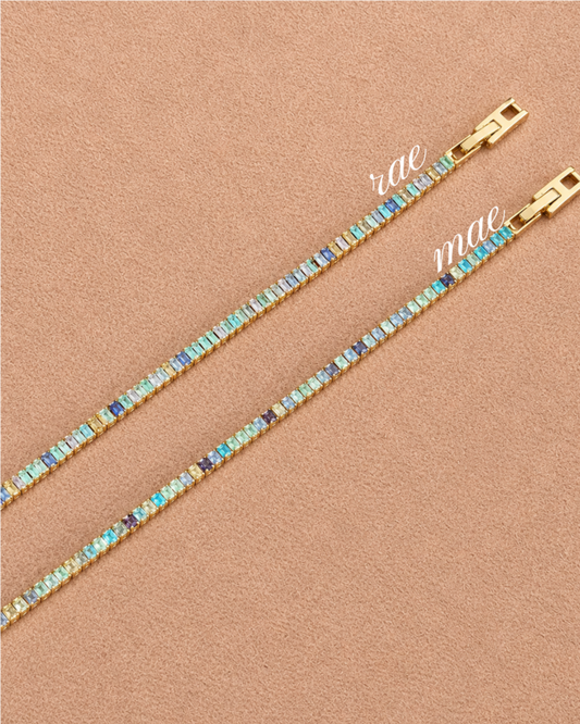 Pastel Tennis Bracelets