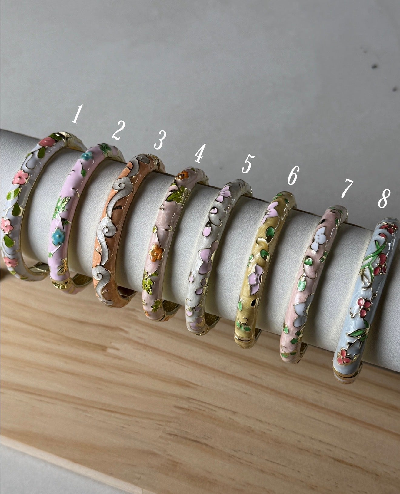 Meenakari Bracelet (Pink and Yellow)