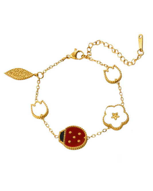 Ladybug bracelet