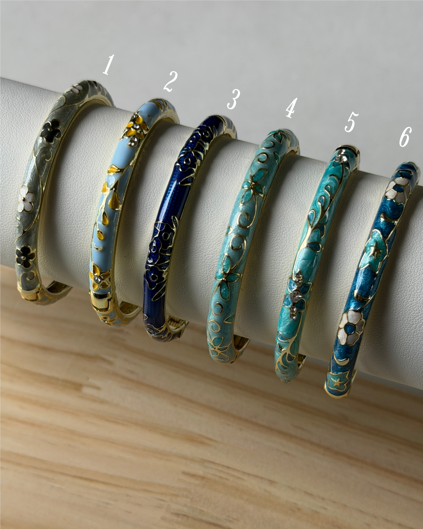 Meenakari Bracelet (Blue)