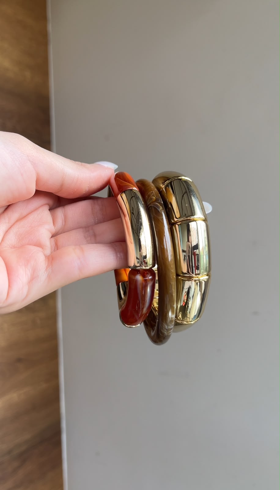 Emmy Resin Set of 3