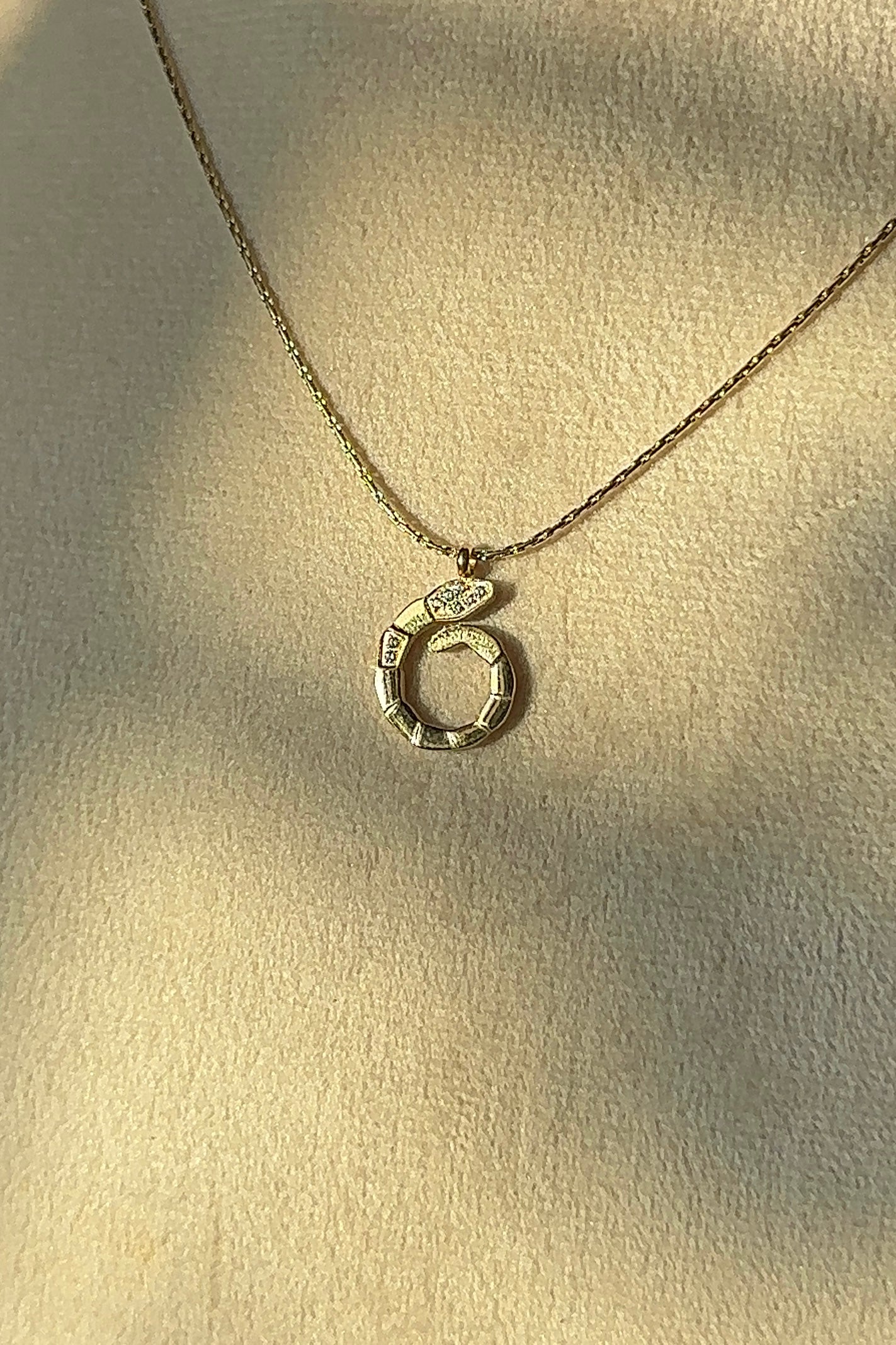 Serpent necklace