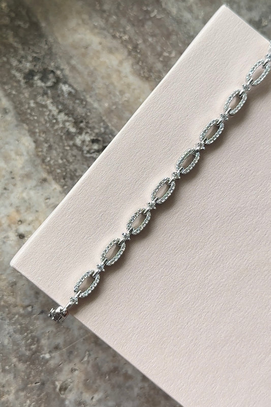 Tiara tennis bracelet