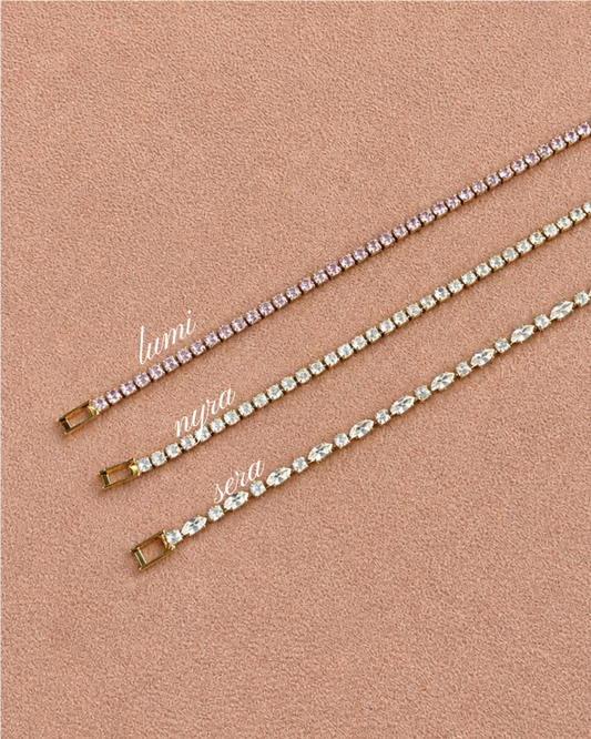 Tennis bracelets
