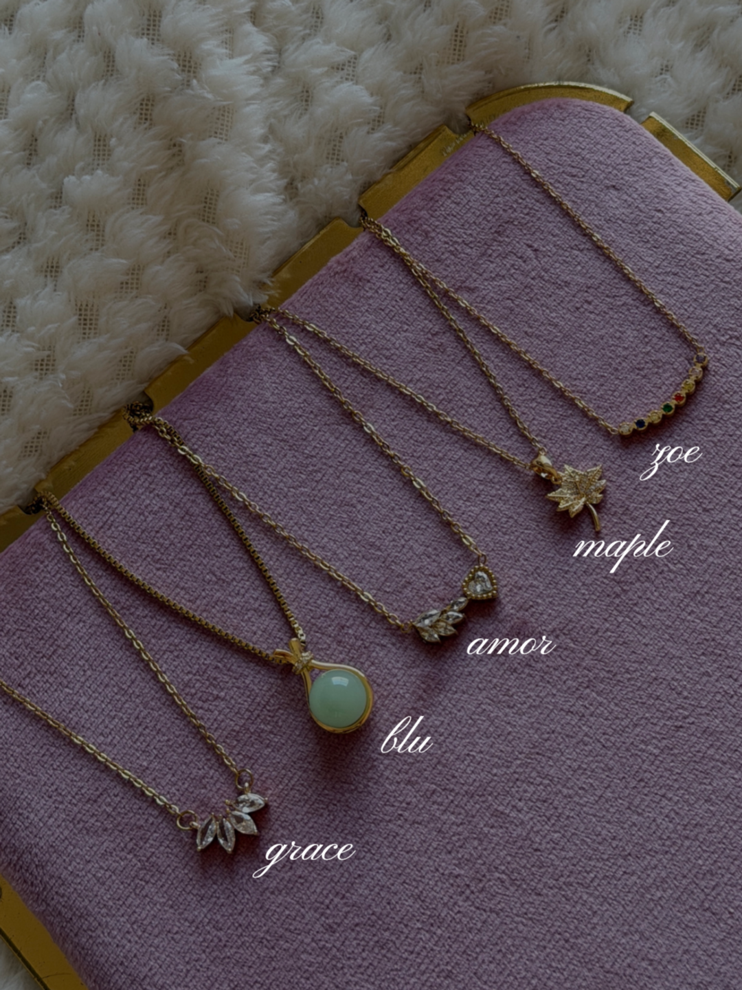 Ethereal necklaces