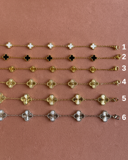 Clover bracelet